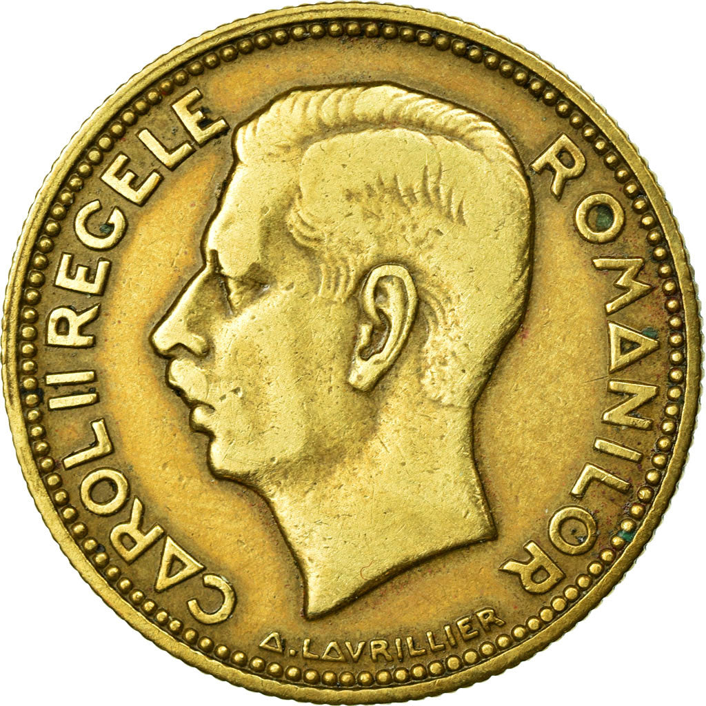 Monnaie, Roumanie, Carol II, 20 Lei, 1930, TTB, Nickel-brass, KM:51