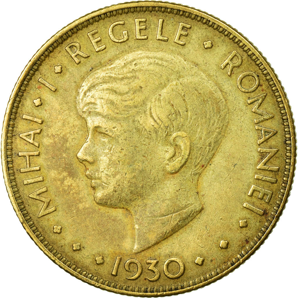 Monnaie, Roumanie, Mihai I, 20 Lei, 1930, TTB, Nickel-brass, KM:50