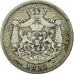 Coin, Romania, Carol I, Leu, 1874, VF(30-35), Silver, KM:10