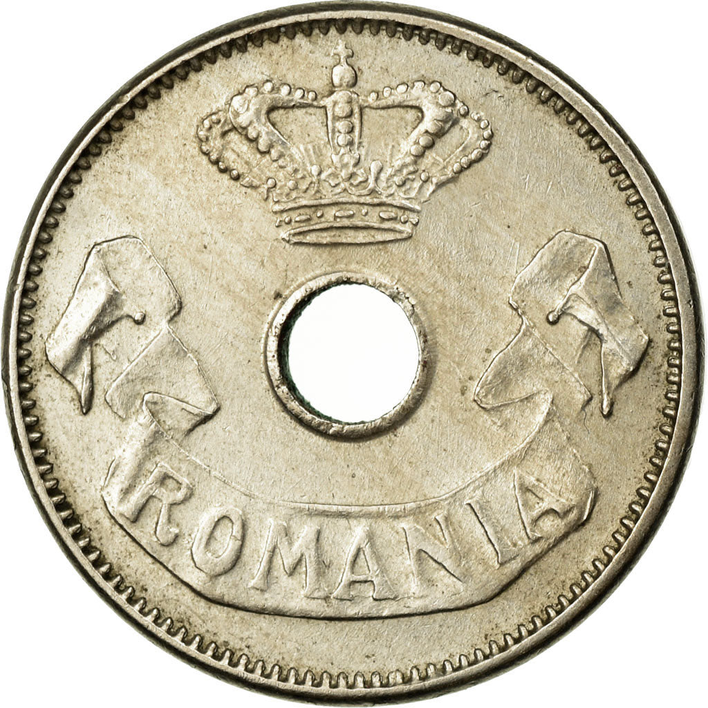 Coin, Romania, Carol I, 5 Bani, 1905, EF(40-45), Copper-nickel, KM:31
