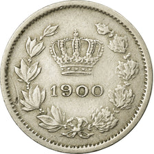 Coin, Romania, Carol I, 5 Bani, 1900, EF(40-45), Copper-nickel, KM:28