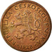 Coin, Czechoslovakia, 10 Haleru, 1928, EF(40-45), Bronze, KM:3