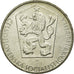 Coin, Czechoslovakia, 10 Korun, 1955, EF(40-45), Silver, KM:56