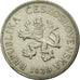 Coin, Czechoslovakia, 5 Korun, 1938, EF(40-45), Nickel, KM:11a