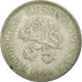 Coin, Czechoslovakia, 5 Korun, 1930, EF(40-45), Silver, KM:11