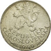 Coin, Czechoslovakia, 100 Korun, 1949, EF(40-45), Silver, KM:29