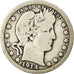 Moneda, Estados Unidos, Barber Quarter, Quarter, 1914, U.S. Mint, Philadelphia