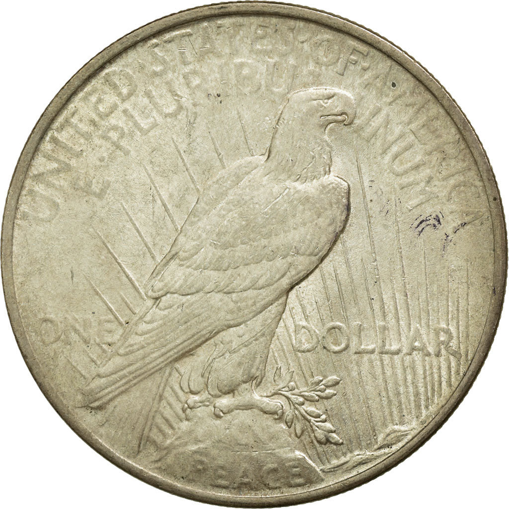 Monnaie, États-Unis, Peace Dollar, Dollar, 1923, U.S. Mint, Philadelphie, TTB