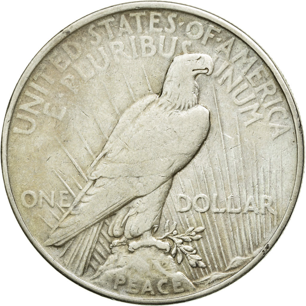 Coin, United States, Peace Dollar, Dollar, 1923, U.S. Mint, Philadelphia