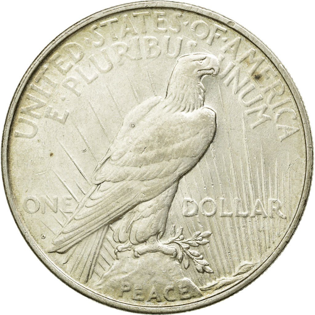 Coin, United States, Peace Dollar, Dollar, 1922, U.S. Mint, Denver, EF(40-45)