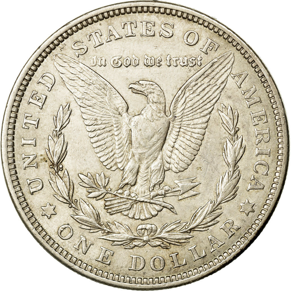 Coin, United States, Morgan Dollar, Dollar, 1921, U.S. Mint, Philadelphia