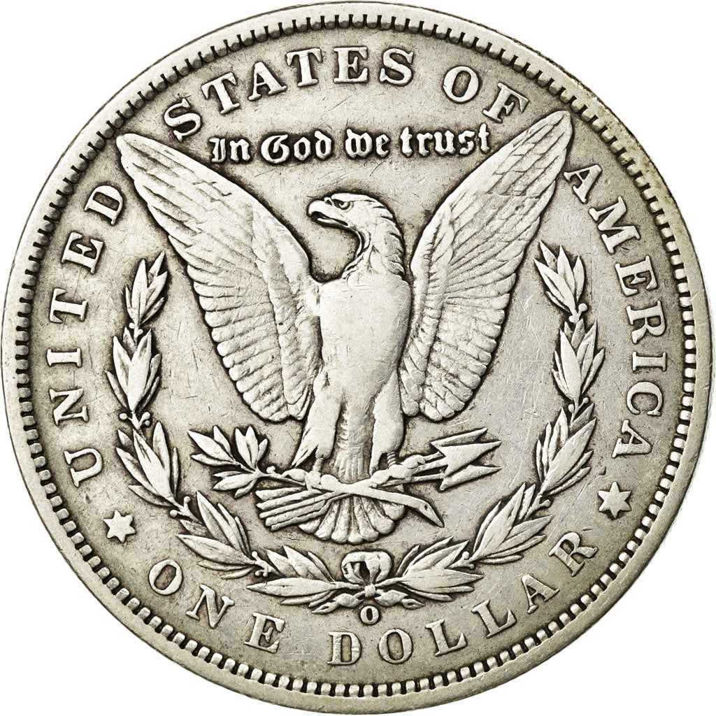 Coin, United States, Morgan Dollar, Dollar, 1891, U.S. Mint, New Orleans