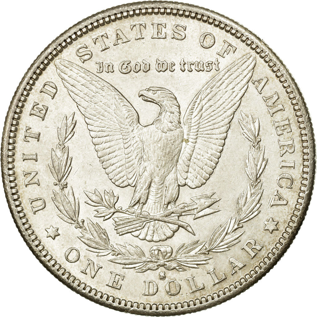 Coin, United States, Morgan Dollar, Dollar, 1882, U.S. Mint, San Francisco