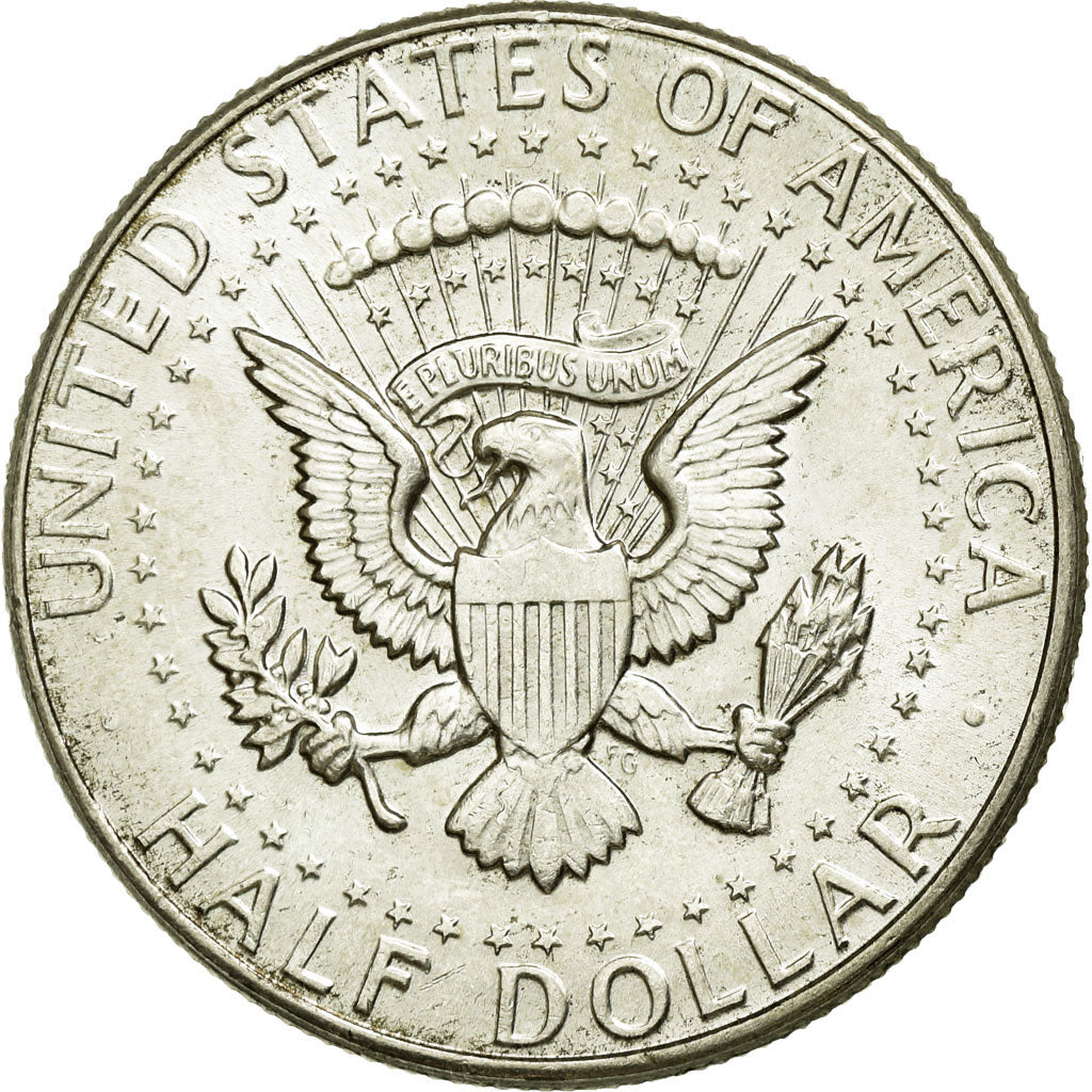 Coin, United States, Kennedy Half Dollar, Half Dollar, 1964, U.S. Mint