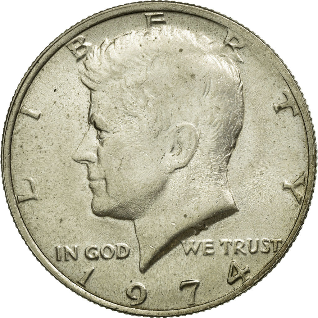 Moneda, Estados Unidos, Kennedy Half Dollar, Half Dollar, 1974, U.S. Mint