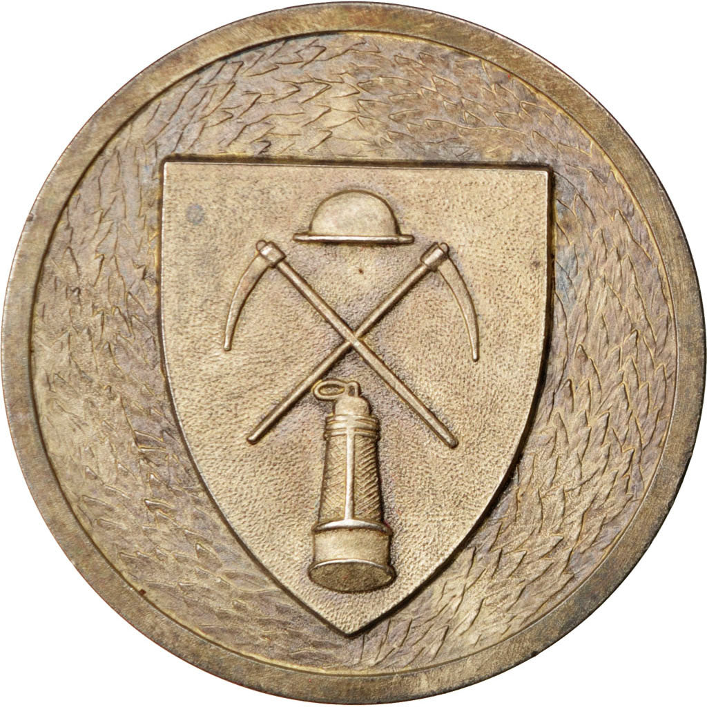 Francia, Medal, French Fifth Republic, Business & industry, EBC+, Plata