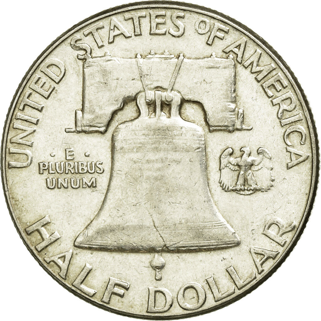 Coin, United States, Franklin Half Dollar, Half Dollar, 1963, U.S. Mint