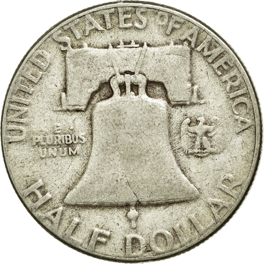 Monnaie, États-Unis, Franklin Half Dollar, Half Dollar, 1952, U.S. Mint