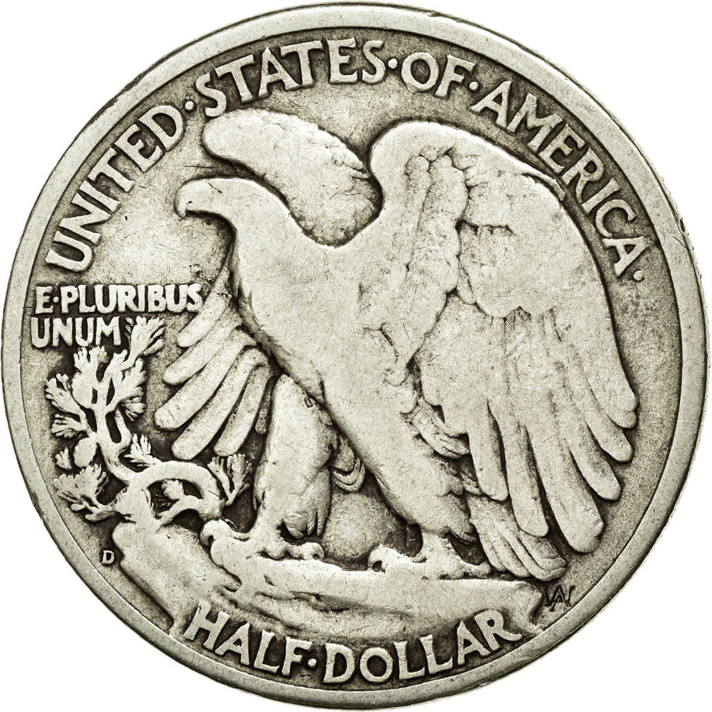 Monnaie, États-Unis, Walking Liberty Half Dollar, Half Dollar, 1944, U.S. Mint