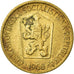 Coin, Czechoslovakia, Koruna, 1968, VF(30-35), Aluminum-Bronze, KM:50