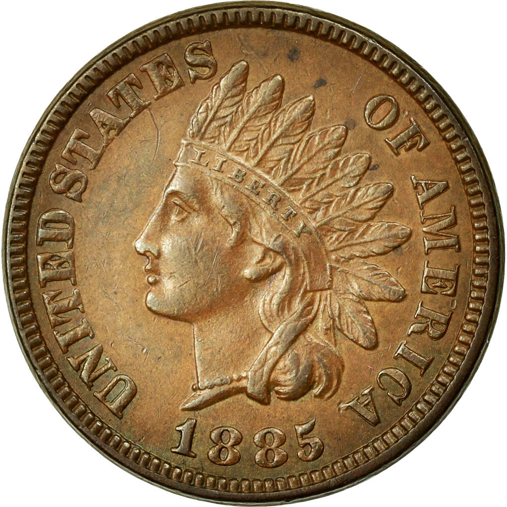Moneda, Estados Unidos, Indian Head Cent, Cent, 1885, U.S. Mint, Philadelphia