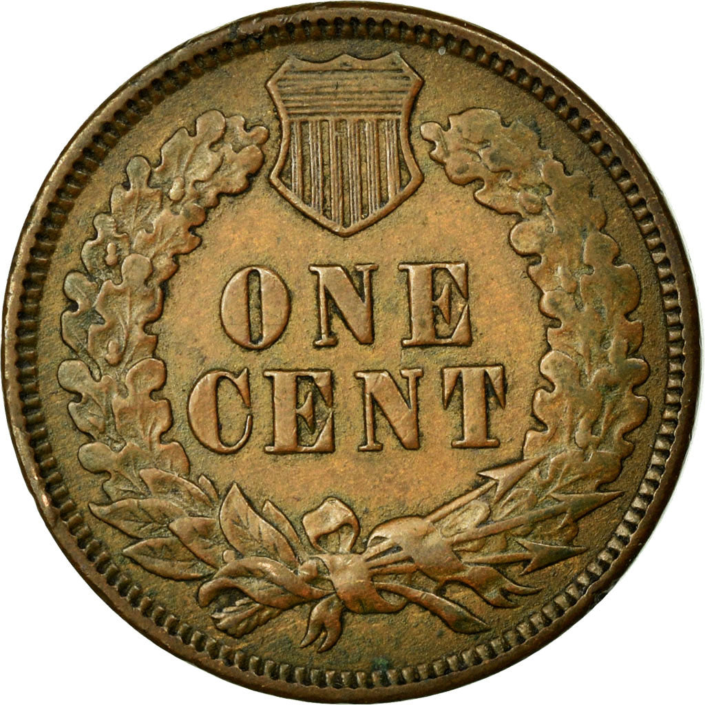 Coin, United States, Indian Head Cent, Cent, 1874, U.S. Mint, Philadelphia