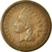 Coin, United States, Indian Head Cent, Cent, 1880, U.S. Mint, Philadelphia