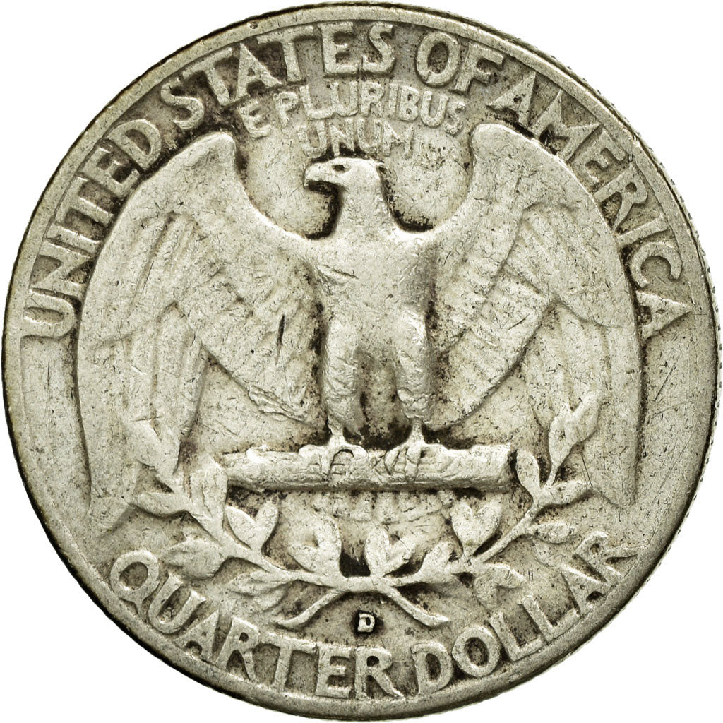 Coin, United States, Washington Quarter, Quarter, 1958, U.S. Mint, Denver