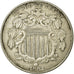 Monnaie, États-Unis, Shield Nickel, 5 Cents, 1882, U.S. Mint, Philadelphie