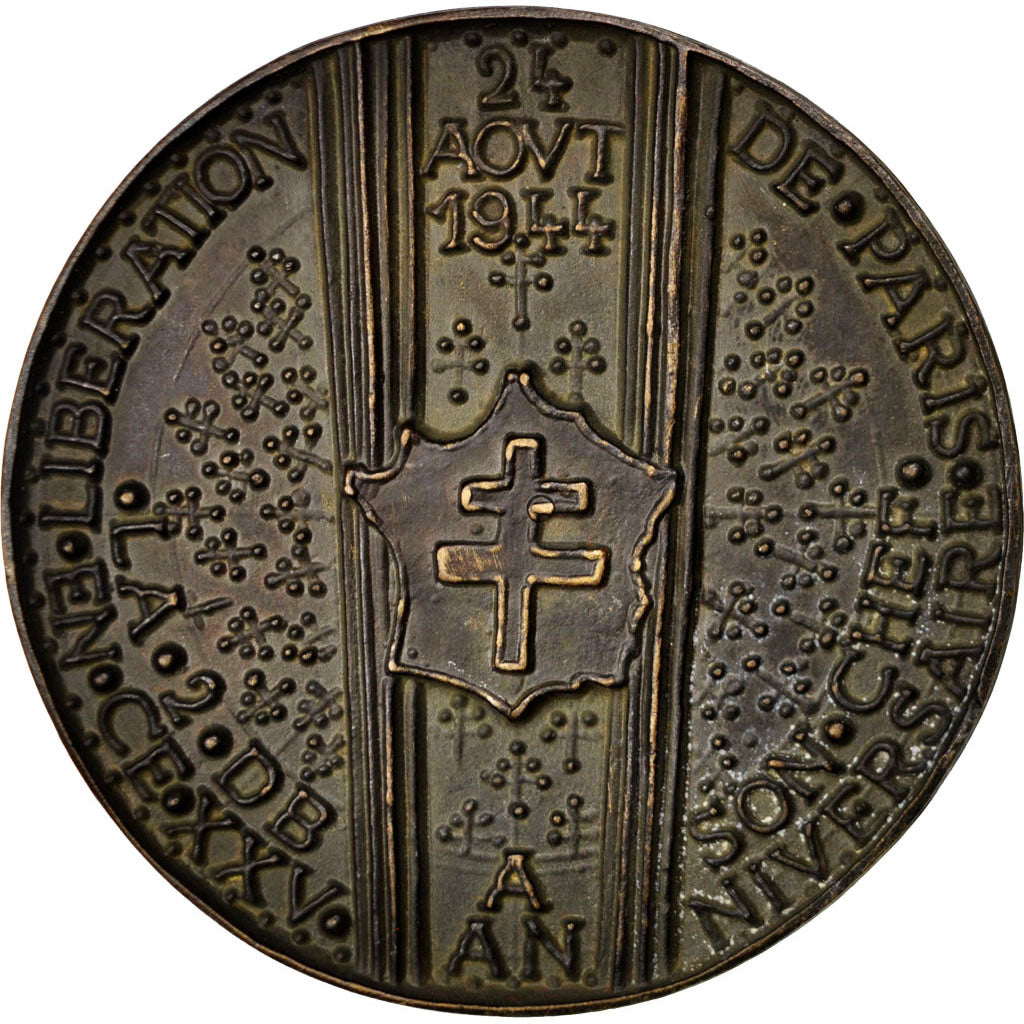 Francia, Medal, French Fourth Republic, History, SPL-, Bronzo, 107