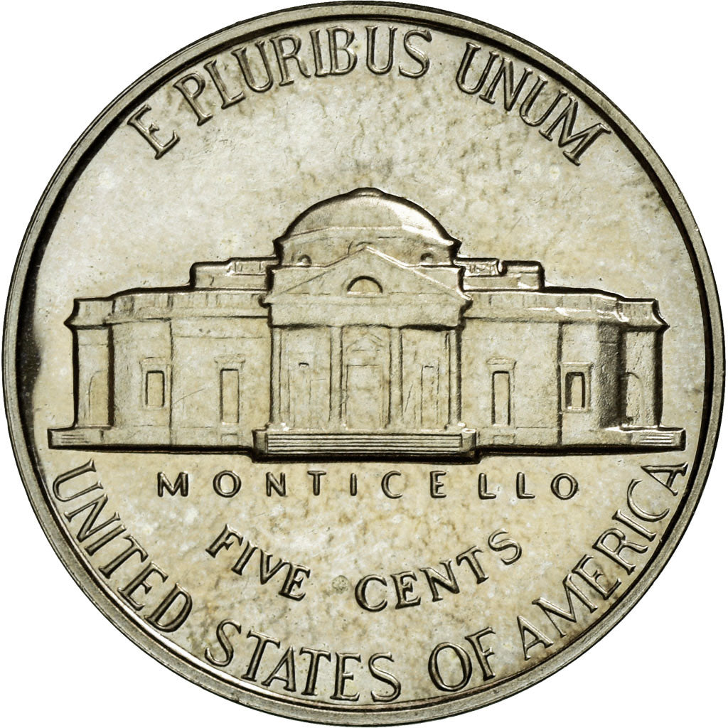 Monnaie, États-Unis, Jefferson Nickel, 5 Cents, 1959, U.S. Mint, Philadelphie