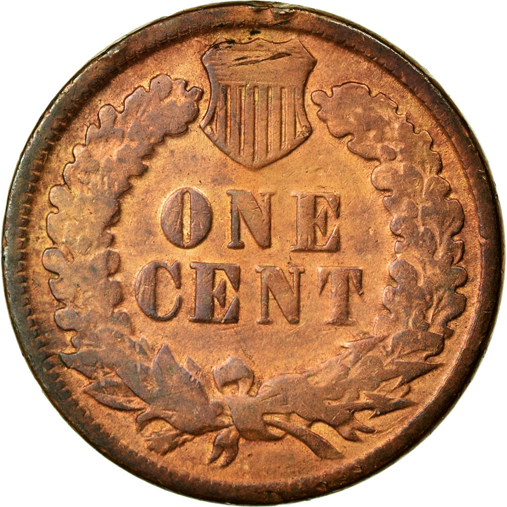 Coin, United States, Indian Head Cent, Cent, 1884, U.S. Mint, Philadelphia