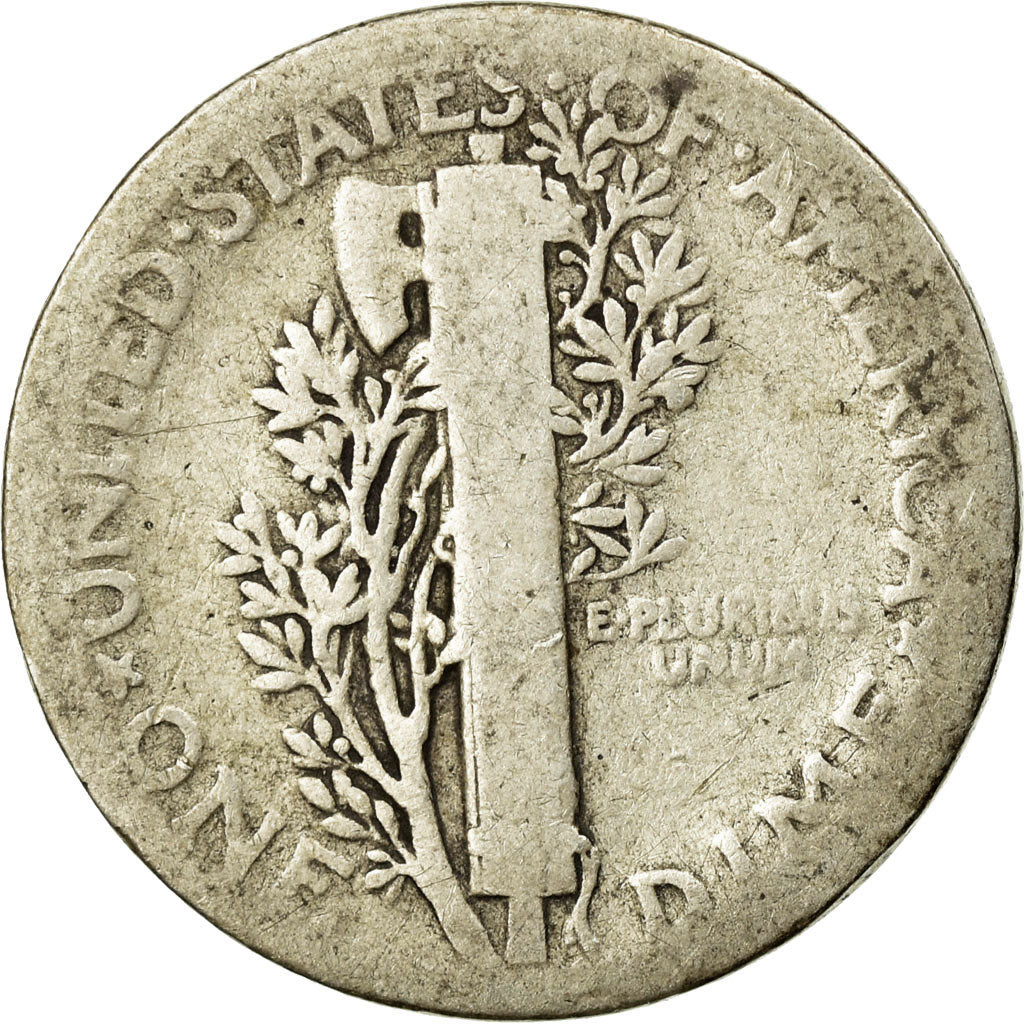 Monnaie, États-Unis, Mercury Dime, Dime, 1926, U.S. Mint, Philadelphie, TB