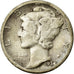 Coin, United States, Mercury Dime, Dime, 1934, U.S. Mint, Philadelphia