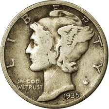 Münze, Vereinigte Staaten, Mercury Dime, Dime, 1935, U.S. Mint, Philadelphia
