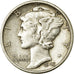 Coin, United States, Mercury Dime, Dime, 1943, U.S. Mint, Philadelphia