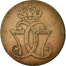Coin, Denmark, Christian VII, Skilling, 1771, Copenhagen, EF(40-45), Copper