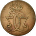 Coin, Denmark, Christian VII, Skilling, 1771, Copenhagen, EF(40-45), Copper
