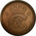 Coin, Denmark, Christian X, 5 Öre, 1914, Copenhagen, EF(40-45), Bronze