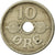 Munten, Denemarken, Christian X, 10 Öre, 1926, Copenhagen, ZF, Copper-nickel