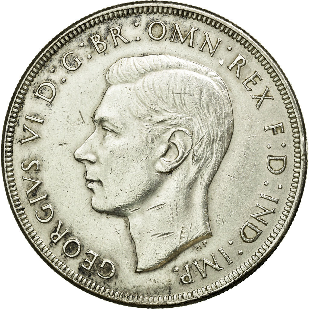 Coin, Australia, George VI, Crown, 1937, Melbourne, EF(40-45), Silver, KM:34