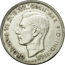Coin, Australia, George VI, Crown, 1937, Melbourne, EF(40-45), Silver, KM:34