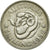 Moneda, Australia, Elizabeth II, Shilling, 1956, Melbourne, MBC, Plata, KM:59