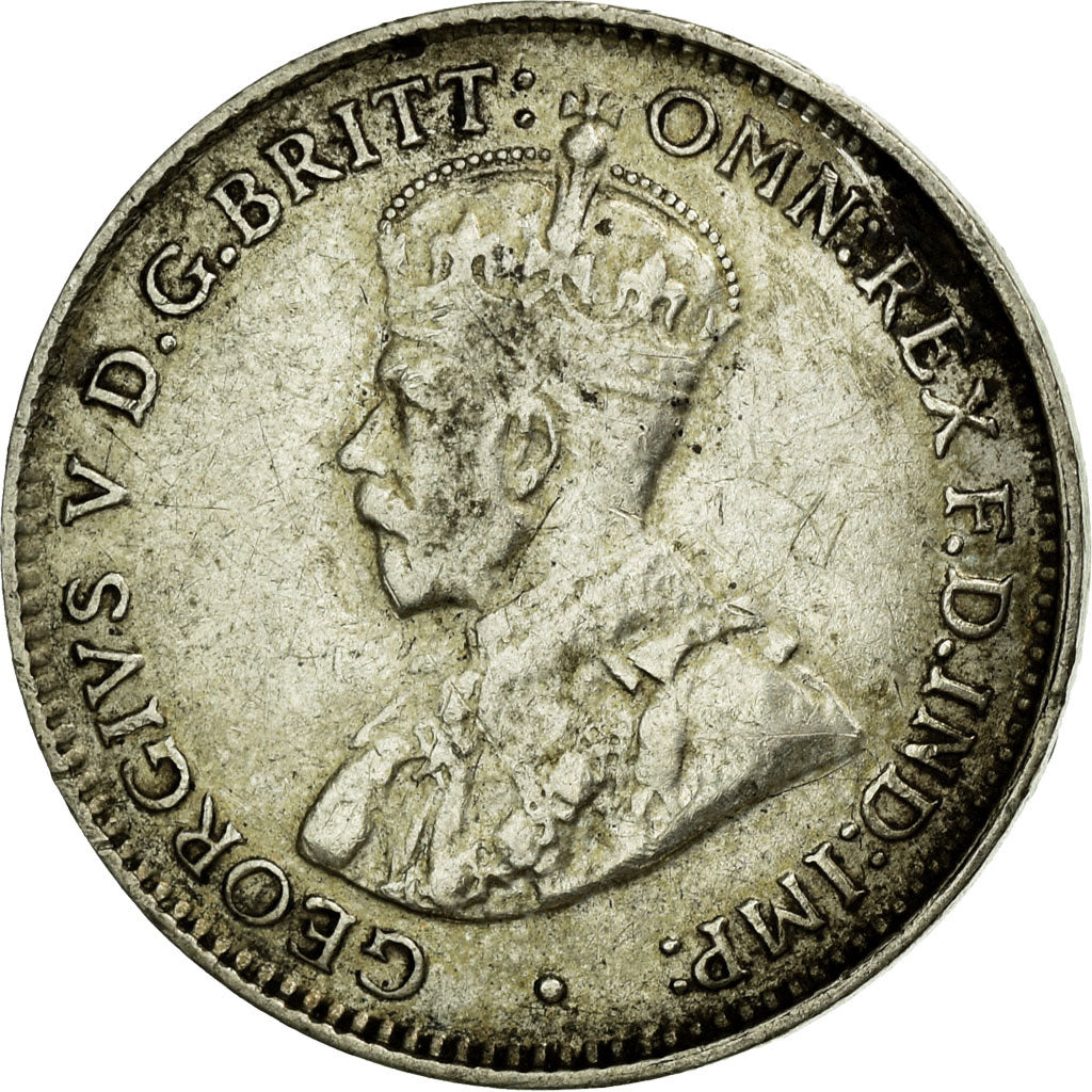 Coin, Australia, George V, Threepence, 1928, EF(40-45), Silver, KM:24