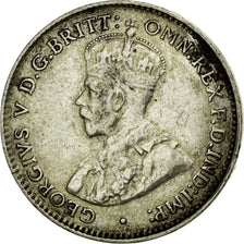 Coin, Australia, George V, Threepence, 1928, EF(40-45), Silver, KM:24