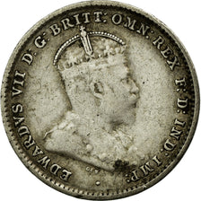 Monnaie, Australie, Edward VII, Threepence, 1910, Londres, TTB, Argent, KM:18