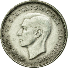 Coin, Australia, George VI, Sixpence, 1948, Melbourne, EF(40-45), Silver, KM:38a