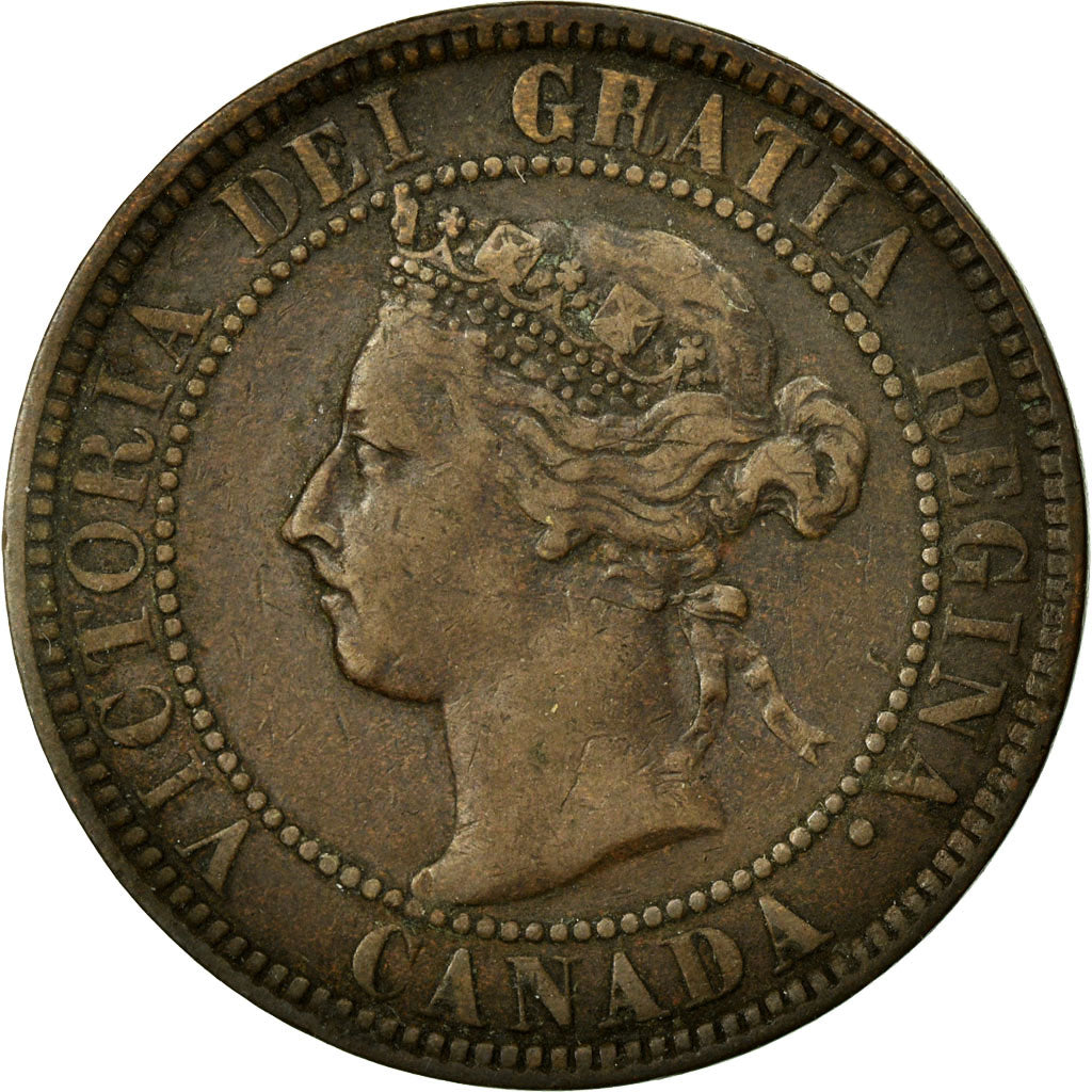 Coin, Canada, Victoria, Cent, 1901, Royal Canadian Mint, Ottawa, EF(40-45)