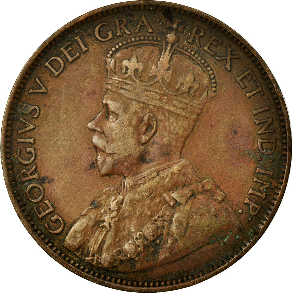 Coin, Canada, George V, Cent, 1913, Royal Canadian Mint, Ottawa, VF(20-25)