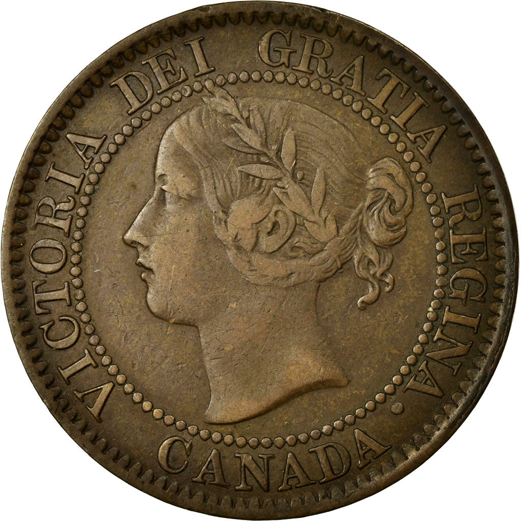 Coin, Canada, Victoria, Cent, 1859, Royal Canadian Mint, Ottawa, EF(40-45)